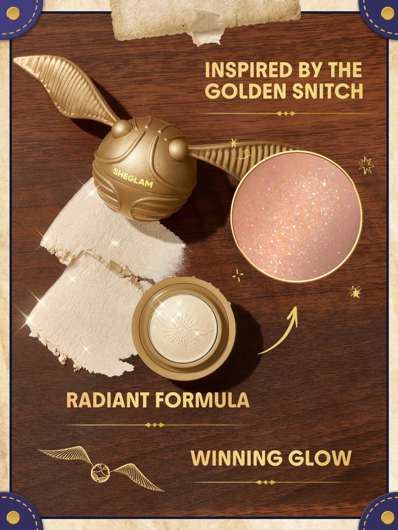 Harry Potter™ X SHEGLAM Golden Snitch Highlighter