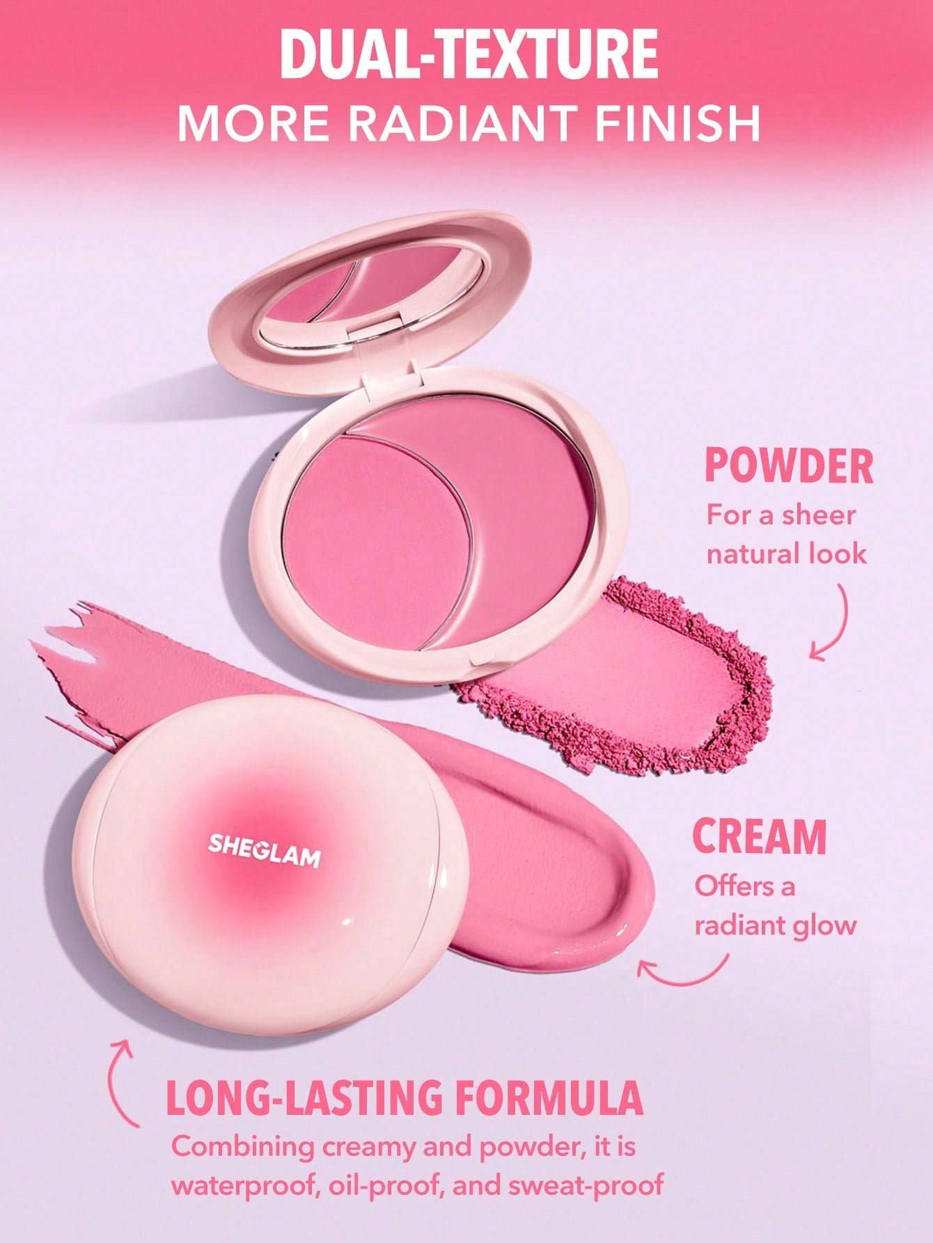 Cheek 2 Cheek Blush Duo-Peach Juice