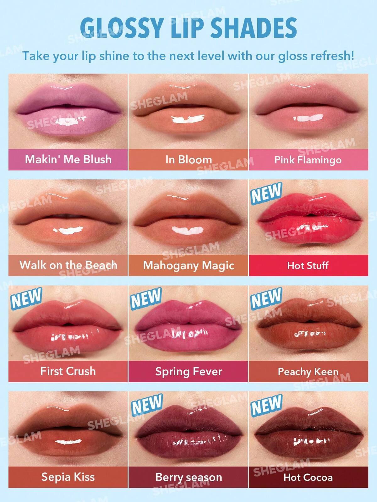 Pout-Perfect Shine Lip Plumper-Mahogany Magic