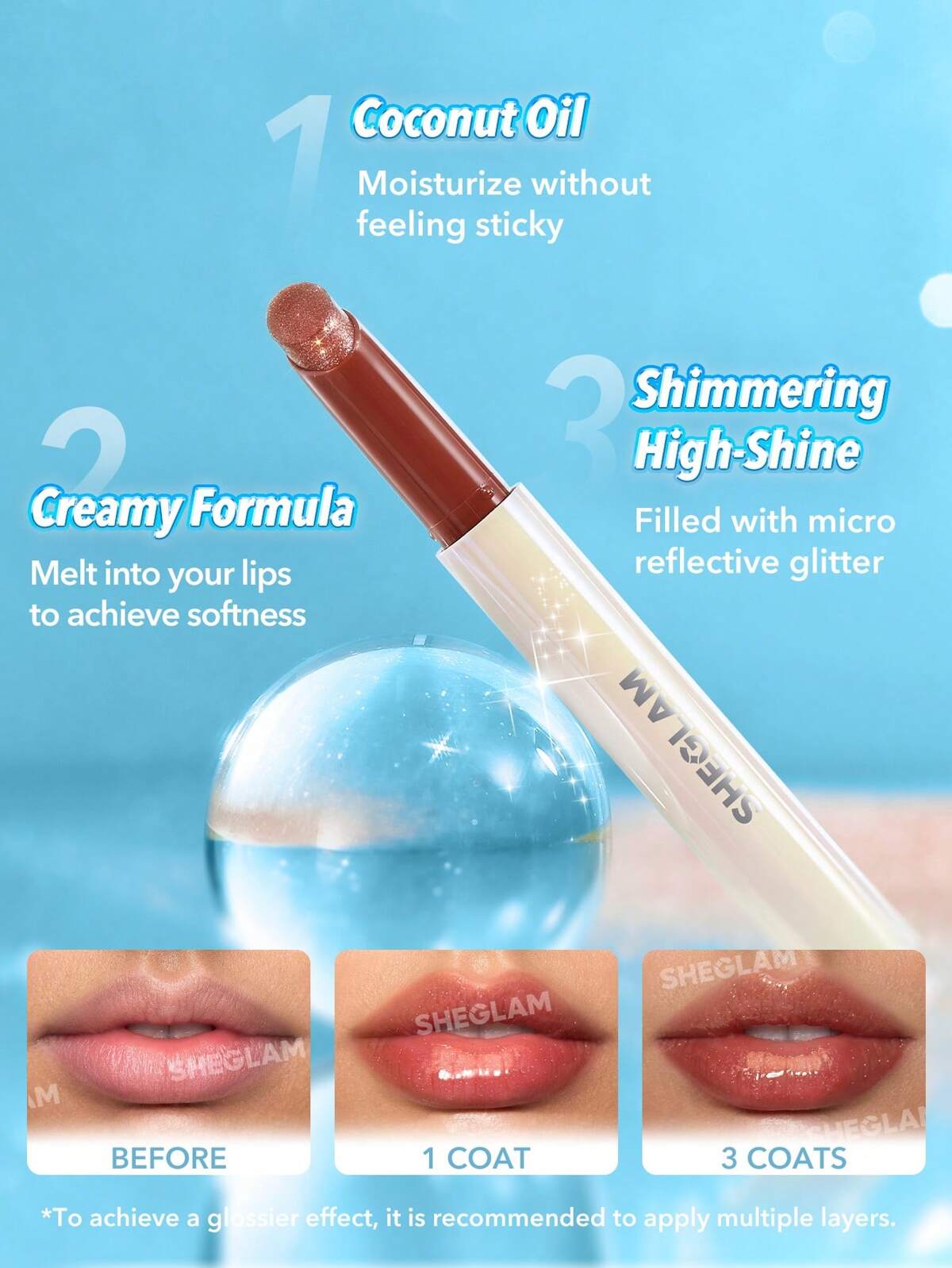 Pout-Perfect Shimmer Lip Plumper-Sugar Crystal