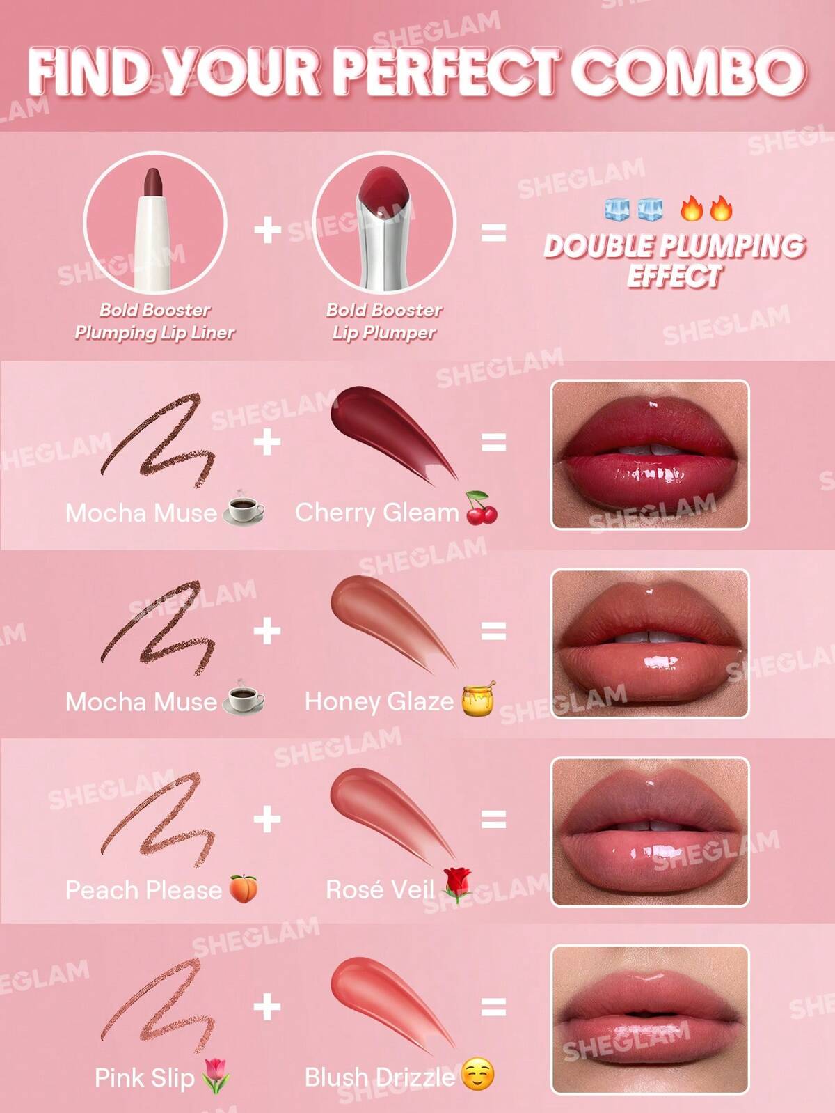 Bold Booster Lip Plumper-Rosé Veil