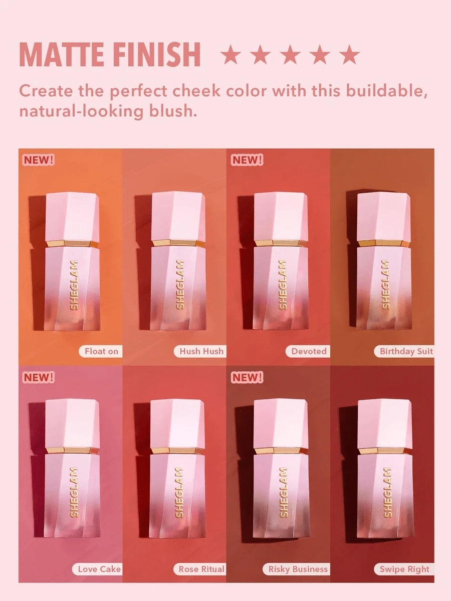 Color Bloom Liquid Blush Matte Finish-Love Cake