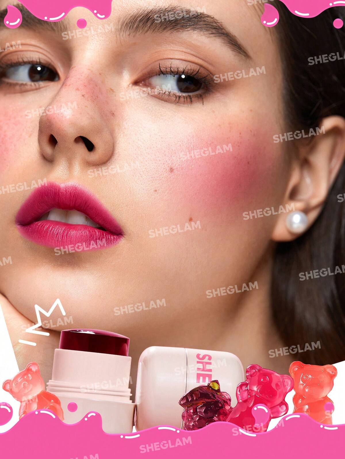 Bâton de blush en gelée